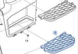 CHINA Factory Wholesale 2570263 FOOTSTEP LADDER For SCANIA FANCHANTS China Auto Parts Wholesales