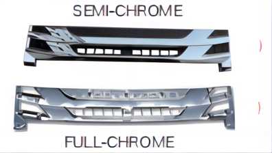 CHINA Factory Wholesale Grille short chrome 110CM For ISUZU NPR 2009 700P FANCHANTS China Auto Parts Wholesales