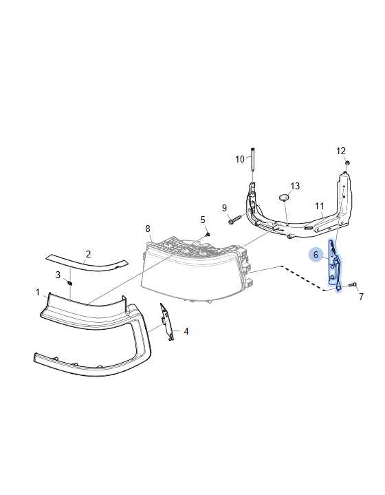 CHINA Factory Wholesale 2394400 HEAD LAMP BRACKET RH for SCANIA 1995-2008 FANCHANTS China Auto Parts Wholesales