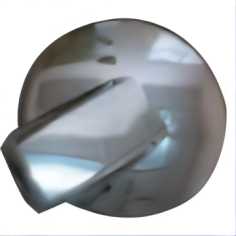 CHINA Factory Wholesale CHROME ROUND MIRROR COVER  For ISUZU  NPR 2009 700P FANCHANTS China Auto Parts Wholesales