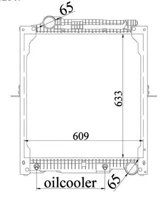 China Factory Wholesale  6505011201 6505010601 6525010201 Radiator For Mercedes Benz Truck FANCHANTS China Auto Parts Wholesales