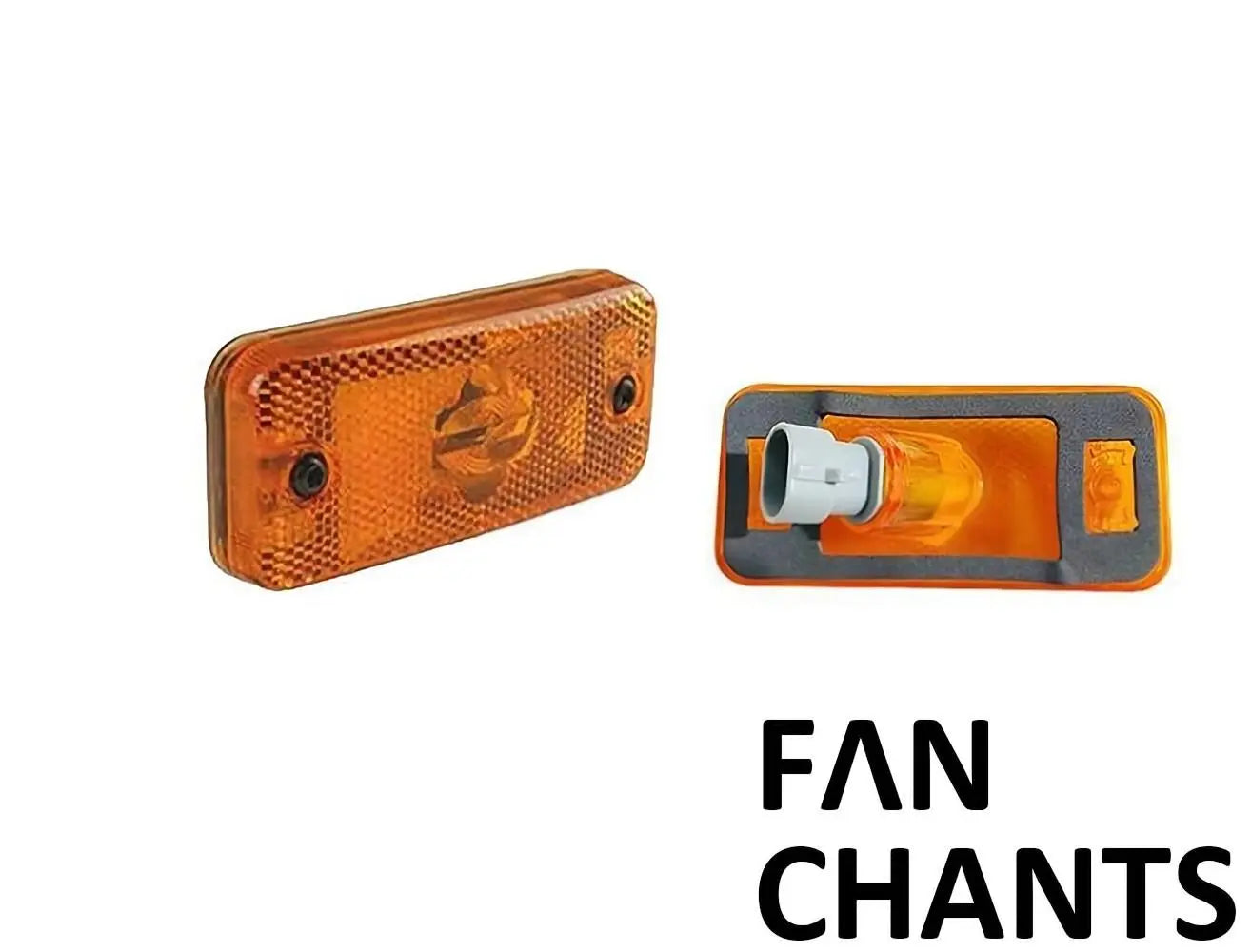 FANCHANTS 1292387 1303892 1329718 500308514 5010306792 7484538758 20734485 84538758 Side marking lamp orange E-MARK Suitable for VOLVO RN DAF IVECO FANCHANTS Aftermarket Auto Parts