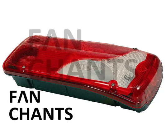 FANCHANTS 1756751 1906549 2021575 2129987 Tail lamp, right  E-MARK Scania 4-Series Scania L-/P-/G-/R-/S-Series FANCHANTS Aftermarket Auto Parts