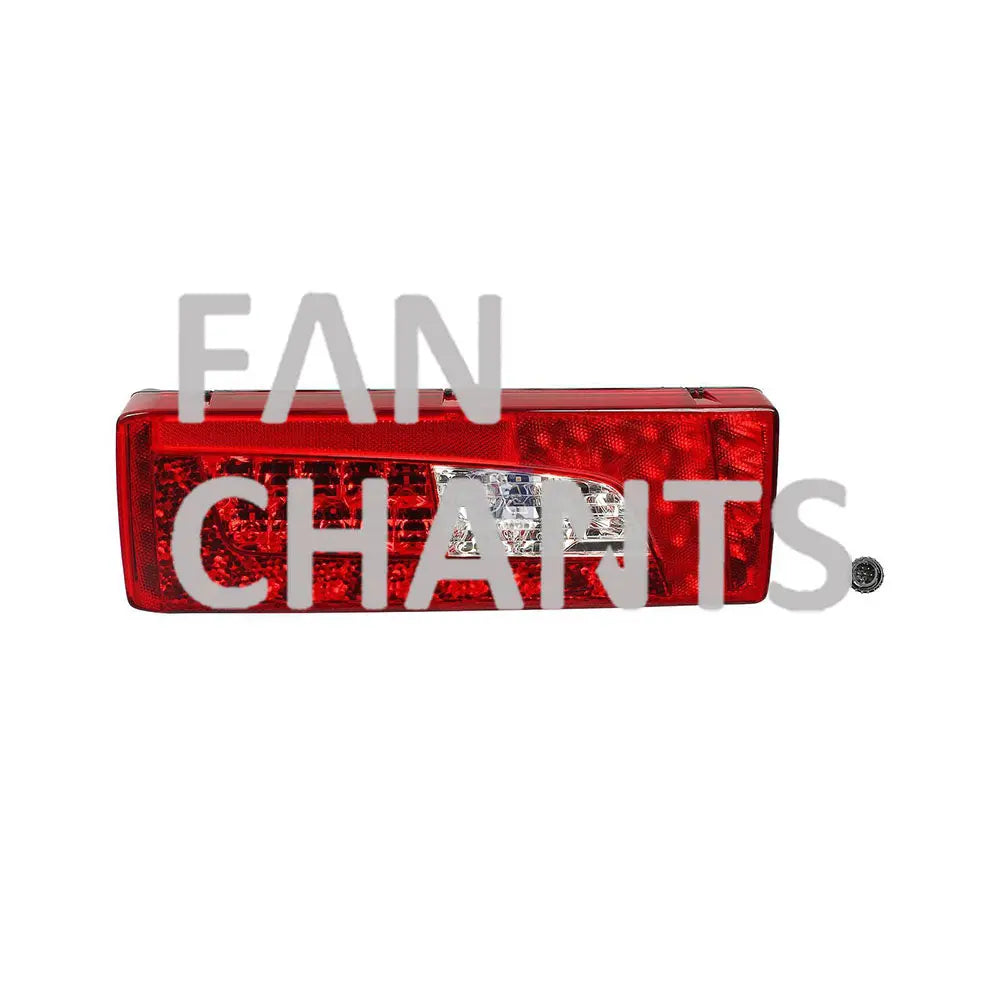 FANCHANTS 2380955 2241860 1905044 2380956 2241861 1939011 Tail lamp left with license plate lamp E-MARK Scania L-/P-/G-/R-/S-Series FANCHANTS Aftermarket Auto Parts