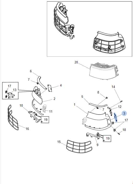 FANCHANTS 2638239 2638238 Cover, Head Lamp for SCANIA L-P-G-R-S Series Truck FANCHANTS China Auto Parts Wholesales