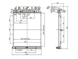 FANCHANTS 9405000403 9405000203 9405000303 RADIATOR FOR BENZ FANCHANTS China Auto Parts Wholesales