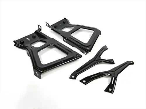 FANCHANTS 68049744AA New Rear Step Bumper Bracket Set Compatible With 2009 2010 2018 2019 RAM 1500