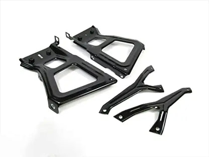 FANCHANTS 68049744AA New Rear Step Bumper Bracket Set Compatible With 2009 2010 2018 2019 RAM 1500