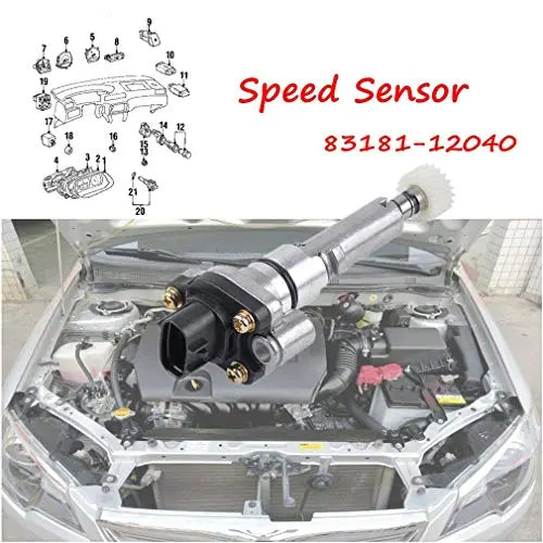 FANCHANTS 83181-12040 94853145 SU5634 Automatic Output Vehicle Speed Sensor for Toyota Echo Yaris Vios Corolla Soluna Celica Camry Avalon Previa Brand: FANCHANTS