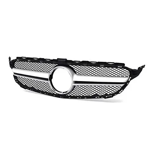 FANCHANTS AMG Style Front Radiator Benz grille For 2015 2016 2017 2018 Mercedes Benz C CLASS W205 W205 C200 C250 C63 Brand: Fanchants