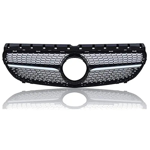 FANCHANTS Diamond Star Design Black Front Bumper Benz grille For 2015 2016 2017 2018 2019 Mercedes Benz B Class W246 B180 B200 B250 B220 Brand: Fanchants