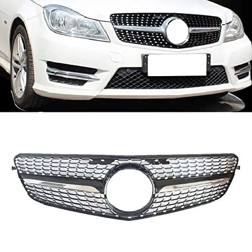 FANCHANTS Diamond Star Design Front Radiator Benz grille For 2007 2008 2009 2010 2011 2012 2013 2014 Mercedes Benz C CLASS W204 C180 C200 C300 C350 Brand: Fanchants