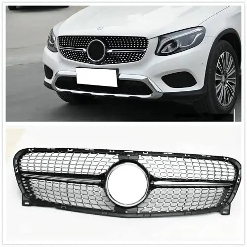 FANCHANTS Diamond Star Design Front Radiator Benz grille For 2014 2015 2016 2017 Mercedes Benz GLA X156 CLS350 CLS500 Brand: Fanchants