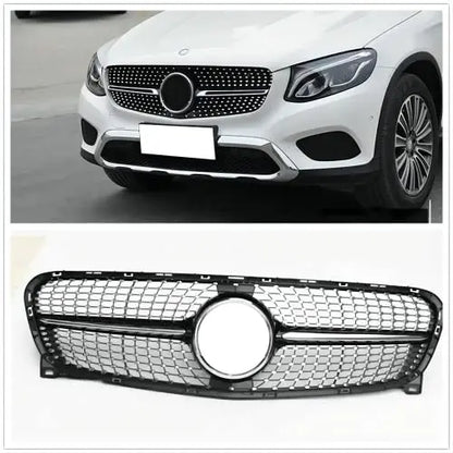 FANCHANTS Diamond Star Design Front Radiator Benz grille For 2014 2015 2016 2017 Mercedes Benz GLA X156 CLS350 CLS500 Brand: Fanchants