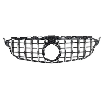 FANCHANTS GT R Style Chrome Front Radiator Benz grille For 2019 2020 2021 Mercedes Benz C CLASS W205 C180 C200 C250 C300 C400 Brand: Fanchants