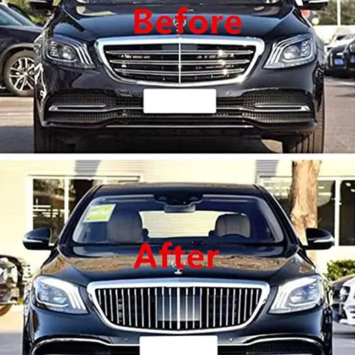 FANCHANTS Maybach Chrome Front Radiator Benz grille For 2014 2015 2016 2017 2018 2019 2020 Mercedes Benz S CLASS W222 S400L S450 S550E S560 S600L S63 65 AMG Brand: Fanchants