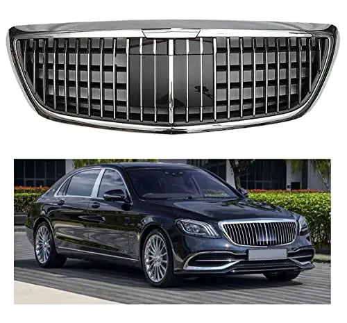 FANCHANTS Maybach Chrome Front Radiator Benz grille For 2014 2015 2016 2017 2018 2019 2020 Mercedes Benz S CLASS W222 S400L S450 S550E S560 S600L S63 65 AMG Brand: Fanchants