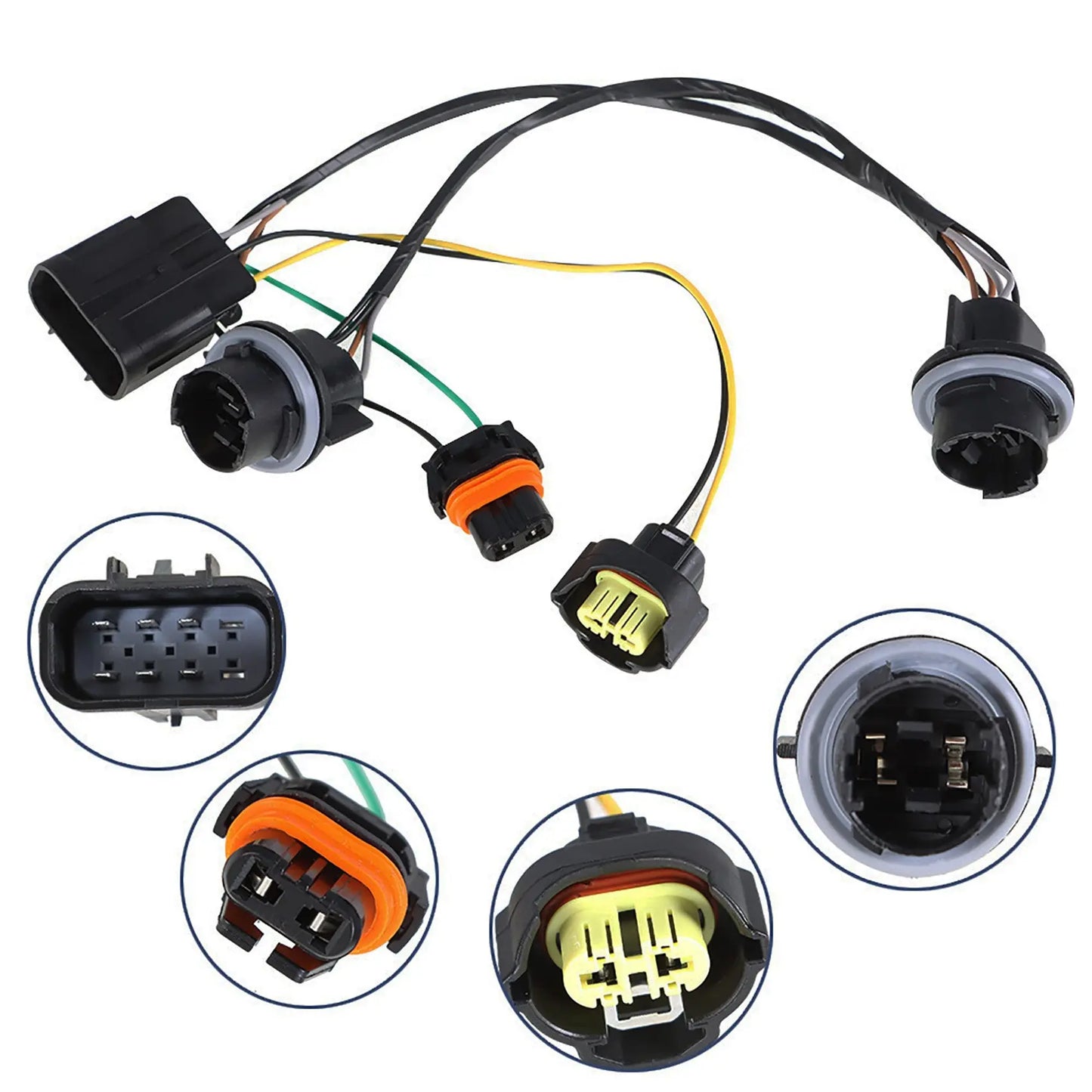 Fanchants 25962806 15841609 Headlamp Wiring Harness Compatible with 2007 2008 2008 2009 2010 2011 2012 2013 2014 Silverado 1500 2500 HD 3500 HD GMC Sierra 1500 2500 HD 3500 HD FANCHANTS China Auto Parts Wholesales