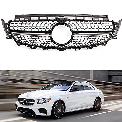 Fanchants Diamond Star Design Front Radiator Benz grille for 2016 2017 2018 2019 2020 Mercedes Benz E Class W213 E250 E300 E350 E400 E450 E500 E550 Brand: Fanchants